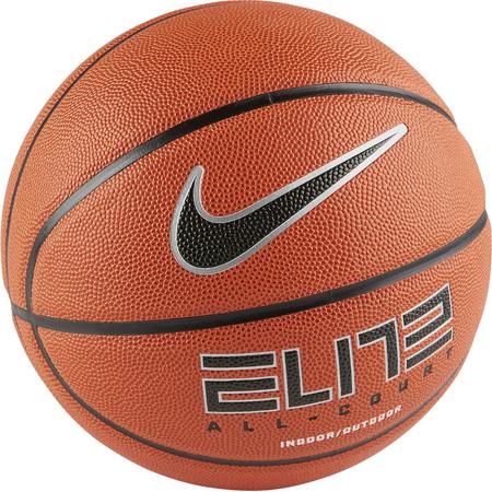 Nike Elite All Court 8P 2.0 Deflated Ball N1004088-855, Unisex, Oranje, basketbal, maat: 7