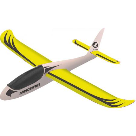 Ninco Werpvliegtuig Air Glider 48,5 Cm Wit/geel