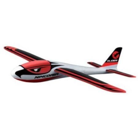 Ninco Werpvliegtuig Air Glider 48,5 Cm Wit/rood