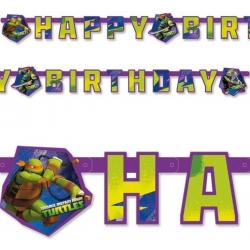Ninja Turtles™ Happy Birthday slinger -  