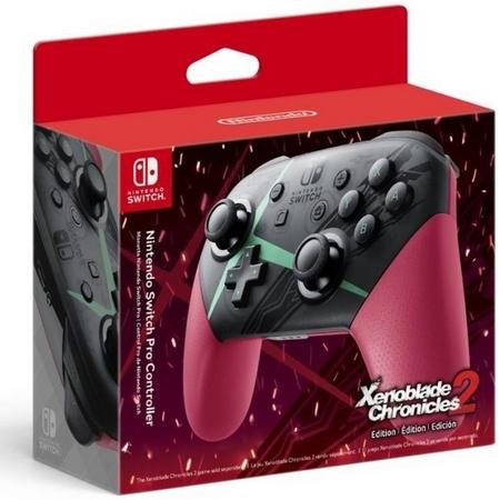 Nintendo Official Switch Pro Controller - Xenoblade 2 Edition - US - Switch