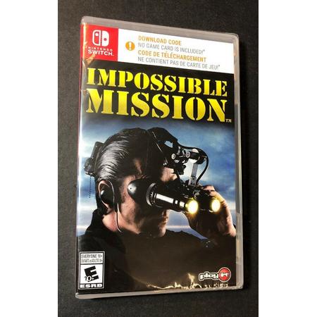 Impossible Mission Nintendo Switch Game - downloadcode in hoes