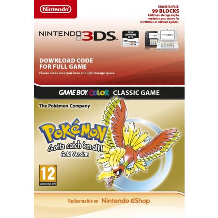 Pokémon Gold Version - English - Nintendo 3DS