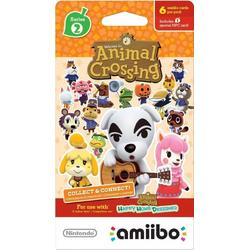 Animal Crossing Amiibo Cards Serie 2 (1 pakje) (6 kaarten)