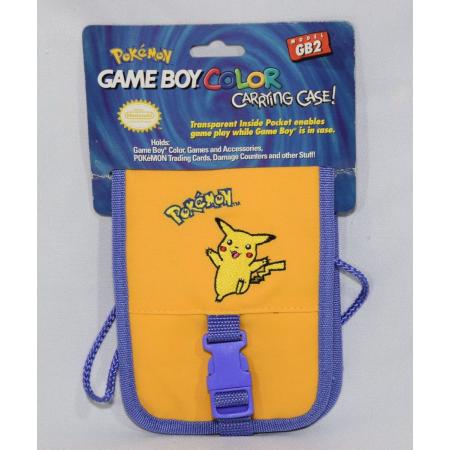 Gameboy Color carrying case Pokémon Geel