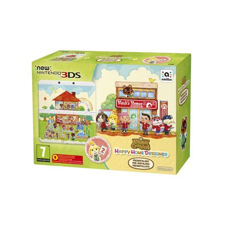 New Nintendo 3DS Animal Crossing Happy Home Designer Console - Wit