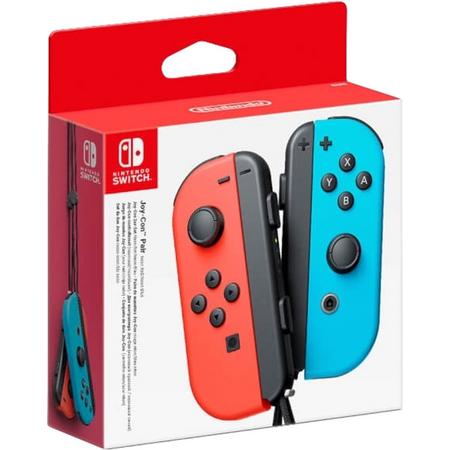 Nintendo Joy-Con (L/R) Gamepad Nintendo Switch Analoog/digitaal Bluetooth Blauw, Rood