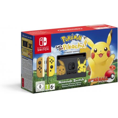 Nintendo Switch Console - Pokémon Lets Go, Pikachu! Bundel