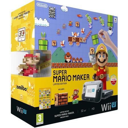Nintendo Wii U Super Mario Maker Premium Console - 32GB - Zwart - Wii U