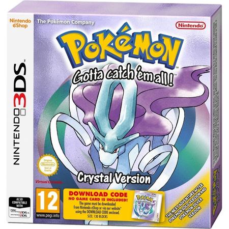 Pokemon Crystal - code in a box - 3DS