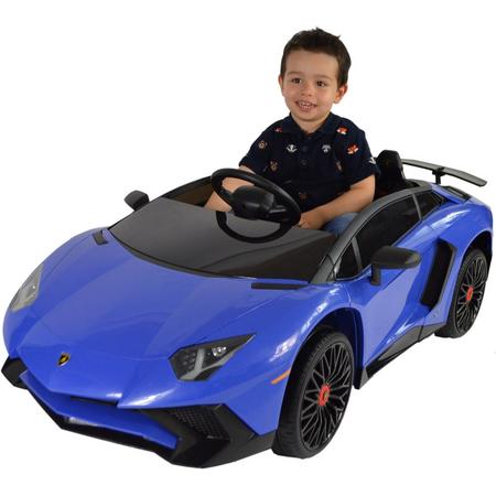 Gelicentieerd Lamborghini Aventador Roadster V kinderen elektrische rit op auto