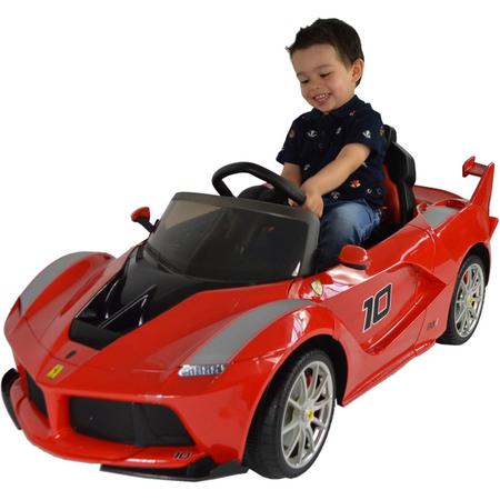Gelicentieerde Ferrari LaFerrari FXX K V batterij kinderen elektrische rit op auto