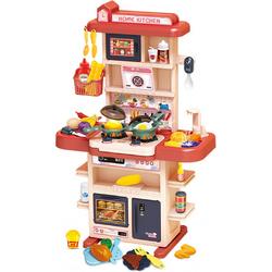Nixnix - Kinder speelgoed - Keuken - Speelgoedkeukentje - 43 delig - Oranje