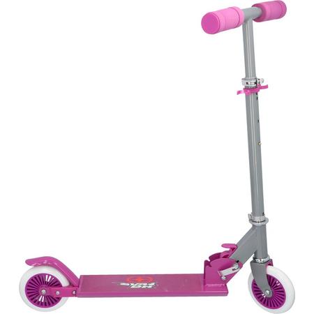 Step scooter vuur - roze - kinderstep / kinderstepje