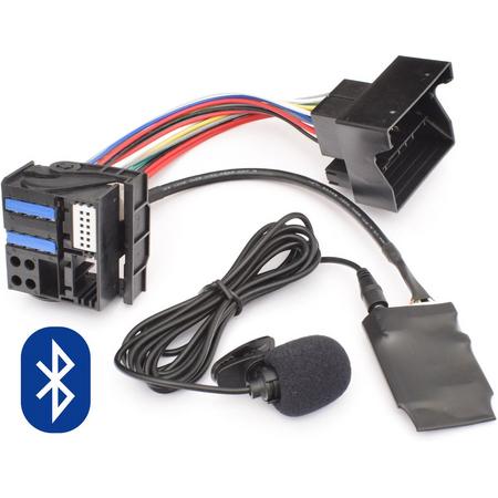 Mini Cooper One Cooper S Works Cabrio Bluetooth Audio AD2P Streaming module Carkit Microfoon Bellen Vlakke pin R50 R52 R53