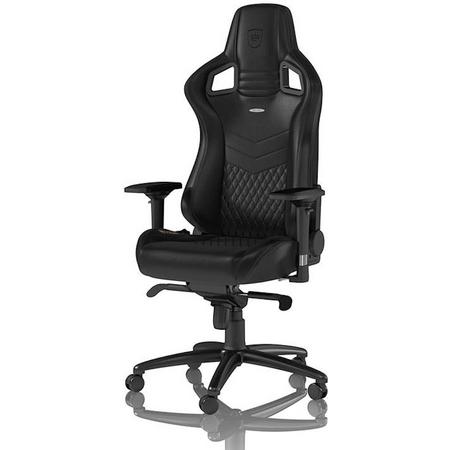 Noblechairs EPIC Real Leather Gaming Zwart
