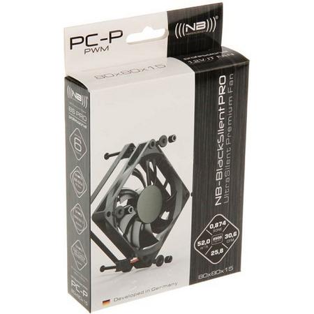Noiseblocker BlackSilentPro PC-P Computer behuizing Ventilator