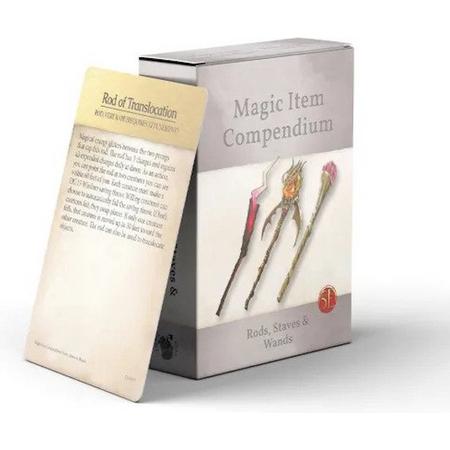 5e Magic Item Compendium: Rods, Staves, & Wands