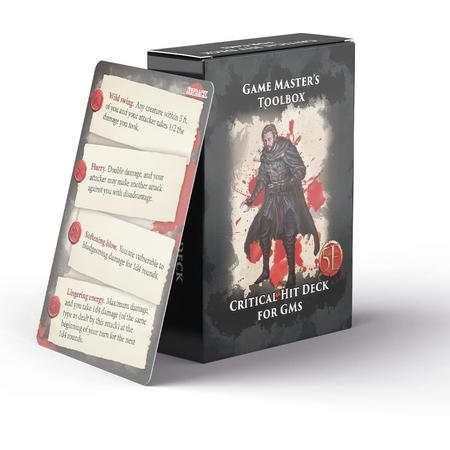 Dungeons and Dragons 5th Edition: Game Masters Toolbox - Critical Hit Deck for GMs