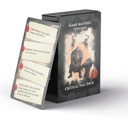Dungeons and Dragons 5th edition: Game Masters Toolbox - Critical Fail Deck