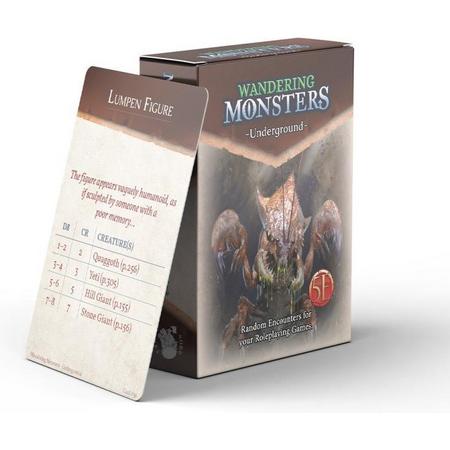 Wandering Monsters - Underground (D&D 5th edition)