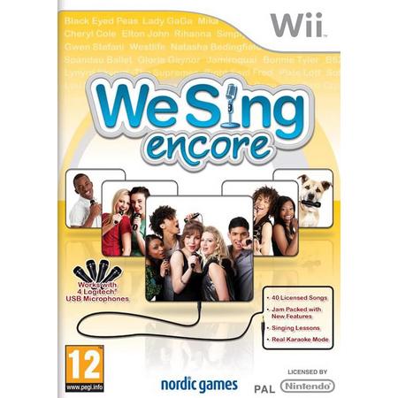 We Sing - Encore Wii