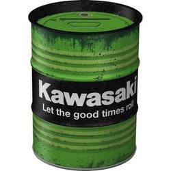 Kawasaki - Let the good times roll. Money Box Oil Barrel.