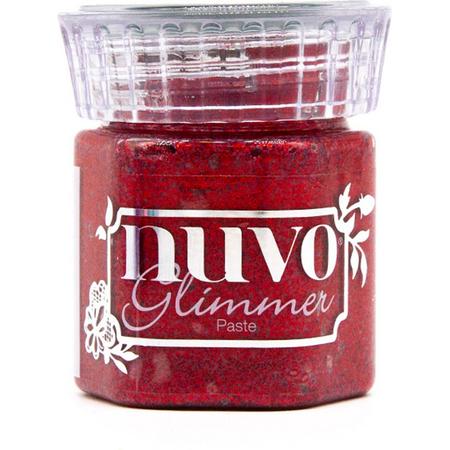 Nuvo Glimmer pasta - Sceptre red
