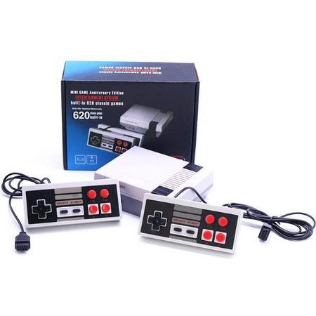 Retro Game Console Oud Generatie 90s 620 built in games met 2 controllers  -Zomer familie tijd Super Mario - Contra - Street Fighters - a