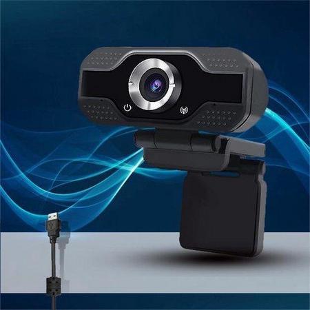 Webcam voor PC - met Microfoon - 3 Megapixel - Webcam - met USB - Full HD 1080P - Camera - Thuiswerken - voor Windows en Mac