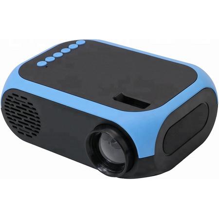 YY-007 Mini beamer LCD - Portable projector 2019 - Draagbaar - Blauw - Smartphone