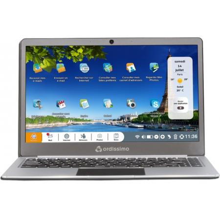 ORDISSIMO Agathe 3 Zilver Notebook 35,6 cm (14) 1920 x 1080 Pixels Intel® Celeron® 4 GB DDR4-SDRAM 64 GB eMMC