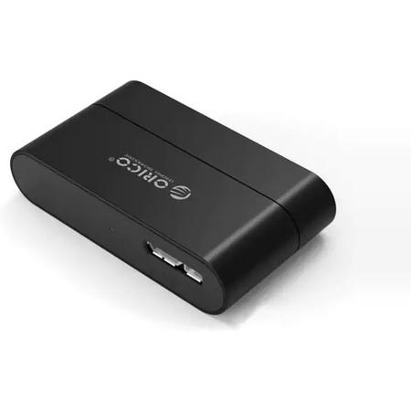 Orico - Compacte 2.5 inch USB3.0 naar SATA III Harde Schijf Adapter - 2.5 inch HDD/SSD - 5Gbps - UASP - Kabellengte 50cm - Zwart