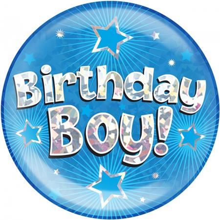 Mega Button “Birthday Boy”