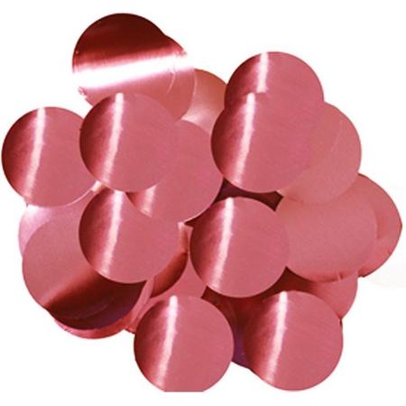 Oaktree Ronde Metaalfolie Confetti (Roze)