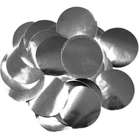 Oaktree Ronde Metaalfolie Confetti (Zilver)