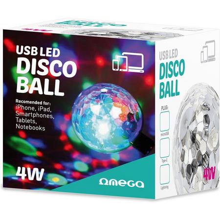 OMEGA - Magic DiscoBol - USB LED - iPhone DiscoBol