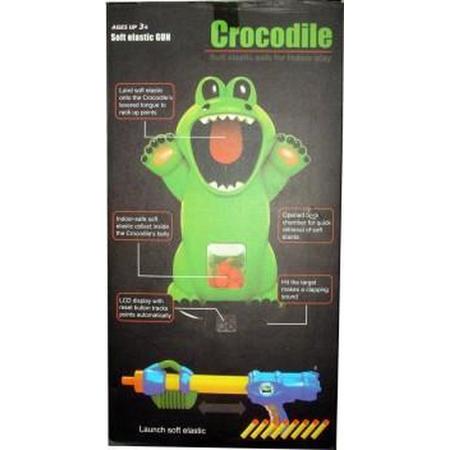 crocodile  soft elastic gun