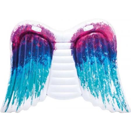 Oneiro’s Luxe Intex Luchtbed - Angel Wings - 251x160cm - zomer – tuin – spelen - speelgoud – buitenspeelgoed – zwembad – zwemmen – zomer – intex – tuinaccessoires – koelen