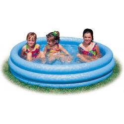  ’s Luxe Intex Zwembad 3 rings - 114cm - zomer – tuin – spelen - speelgoud – buitenspeelgoed – zwembad – zwemmen – zomer – intex – tuinaccessoires – koelen – opblaasbaar