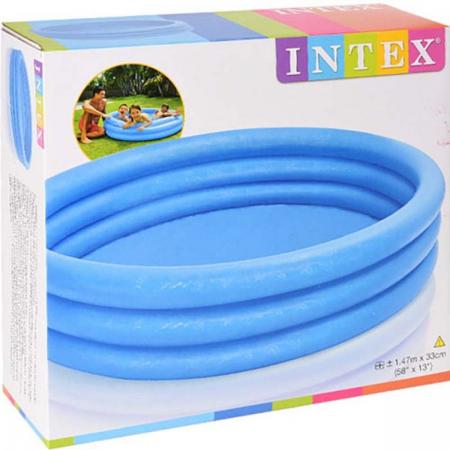 Oneiro’s Luxe Intex Zwembad 3 rings - 147cm - zomer – tuin – spelen - speelgoud – buitenspeelgoed – zwembad – zwemmen – zomer – intex – tuinaccessoires – koelen – opblaasbaar