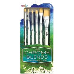 Ooly - Chroma Blends Watercolor Paint Brush Set