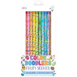 Ooly - Color Doodlers Fruity Scented Erasable Color Pencils