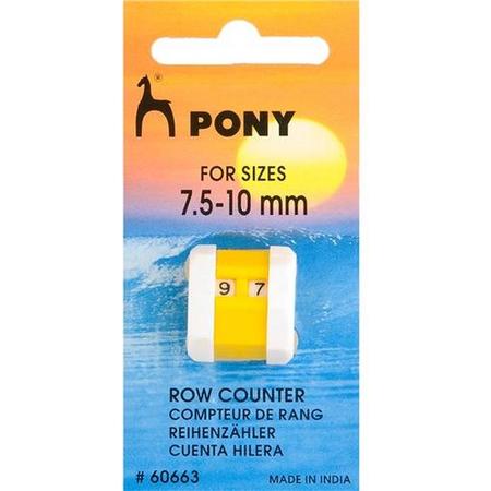 Pony Toerenteller 7.5 - 10 mm Blauw