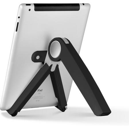 Laptopstandaard - Tabletstandaard - Smartphonestandaard - OPUS 2 - Style Plus - 8 verstelbare standen - Geschikt voor 10 tot 15 inch laptop & 7 tot 12 inch tablet - Mat Zwart - Wit