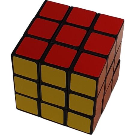 Orange85 - Rubiks kubus - Cube 5cm - 3 vlakken