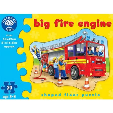 Grote legpuzzel Big fire engine