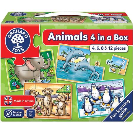 Orchard Toys Animals 4 In A Box