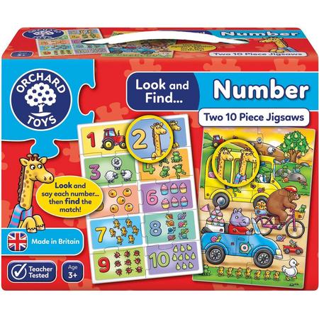 Orchard Toys Look And Find... Number
