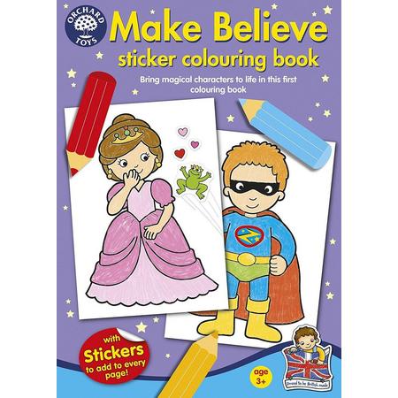 Orchard Toys Make Believe Sticker Kleurboek